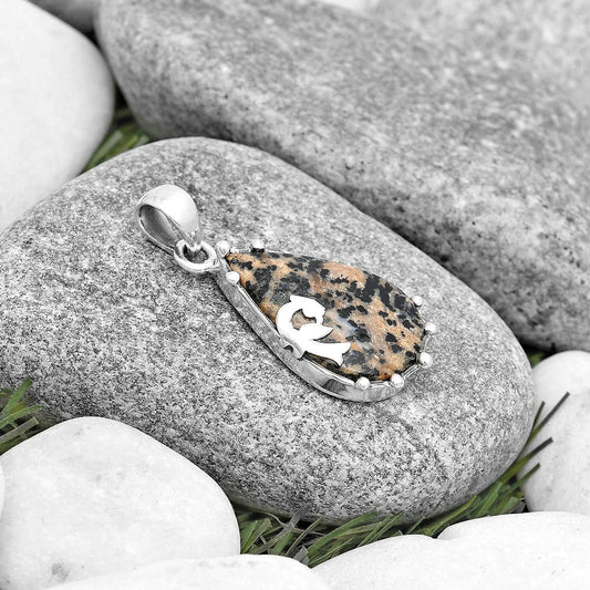 Natural Russian Honey Dendrite Opal Pendant P-1698 SDP130443