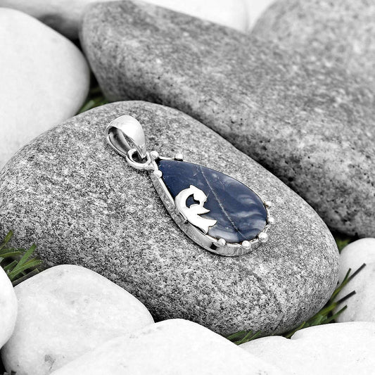 Natural Picasso Jasper Pendant P-1698 SDP130461