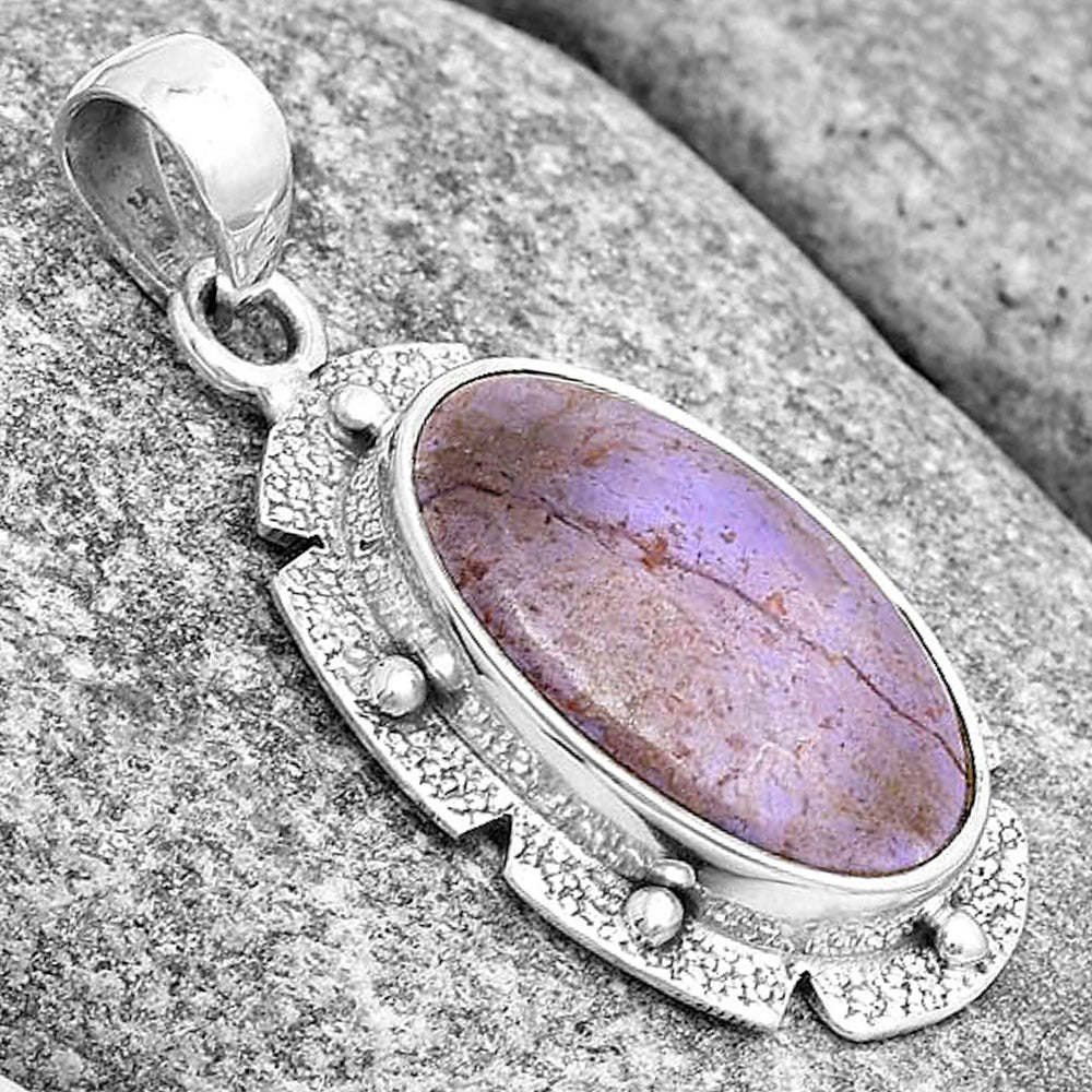 Natural Lavender Jade Pendant P-1485 SDP130699