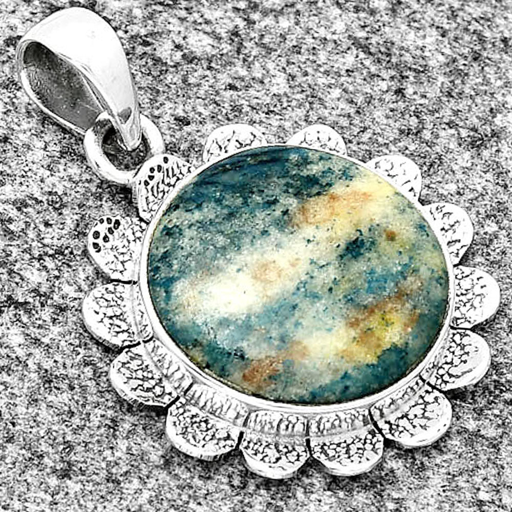 Natural Blue Scheelite - Turkey Pendant P-1205 SDP130784