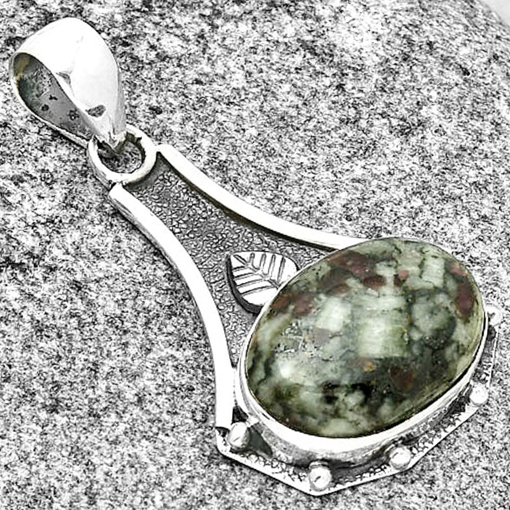 Natural Russian Eudialyte Pendant P-1715 SDP130797