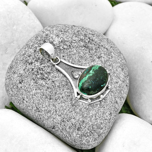 Natural Shattuckite - USA Pendant P-1715 SDP130801