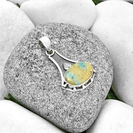 Natural Cavansite - India Pendant P-1715 SDP130805