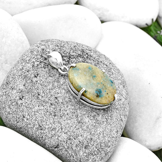 Natural Cavansite - India Pendant P-1013 SDP130968