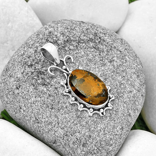 Natural Bronzite Pendant P-1249 SDP131059