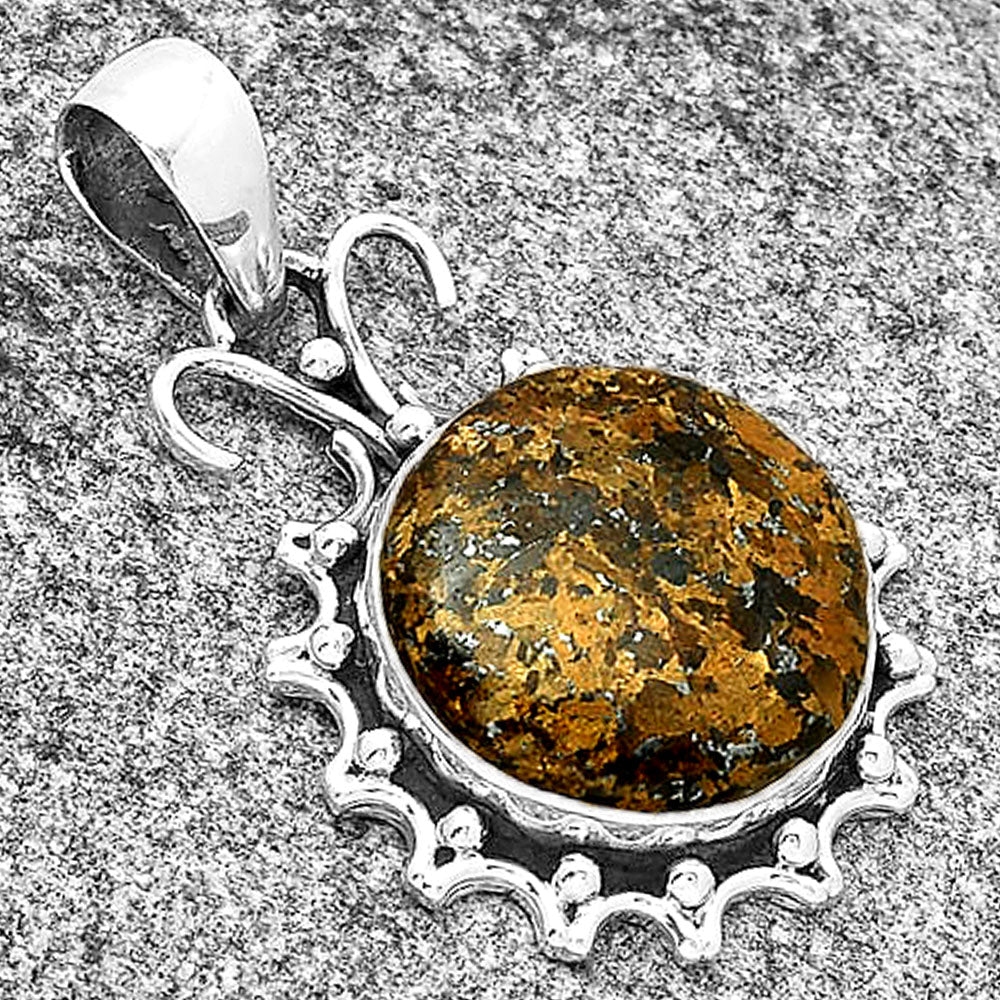 Natural Bronzite Pendant P-1249 SDP131067