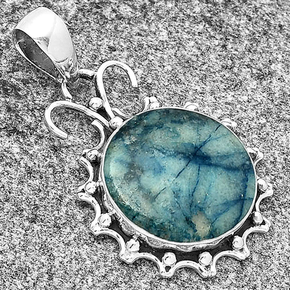Natural Blue Scheelite - Turkey Pendant P-1249 SDP131077