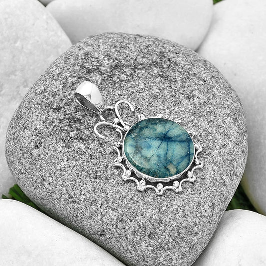 Natural Blue Scheelite - Turkey Pendant P-1249 SDP131077