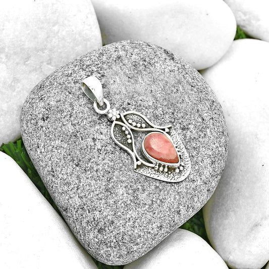 Natural Rhodochrosite Argentina Pendant P-1277 SDP131310