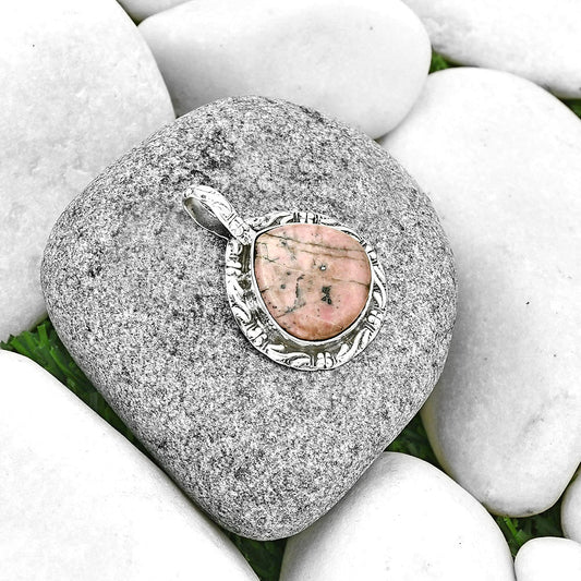 Natural Rhodonite Pendant P-1375 SDP131365