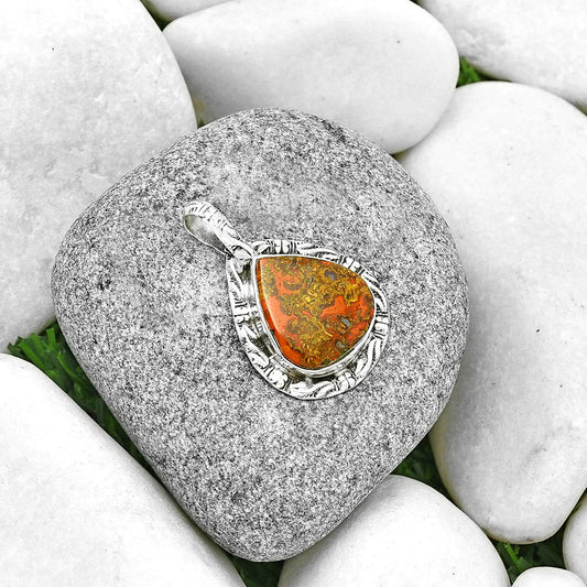Natural Rare Cady Mountain Agate Pendant P-1375 SDP131374
