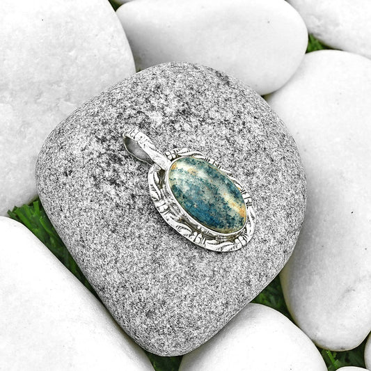 Natural Blue Scheelite - Turkey Pendant P-1375 SDP131378