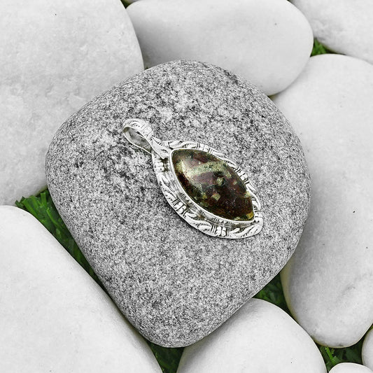 Natural Russian Eudialyte Pendant P-1375 SDP131379