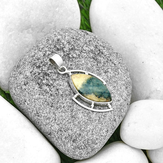 Natural Blue Scheelite - Turkey Pendant P-1274 SDP131450