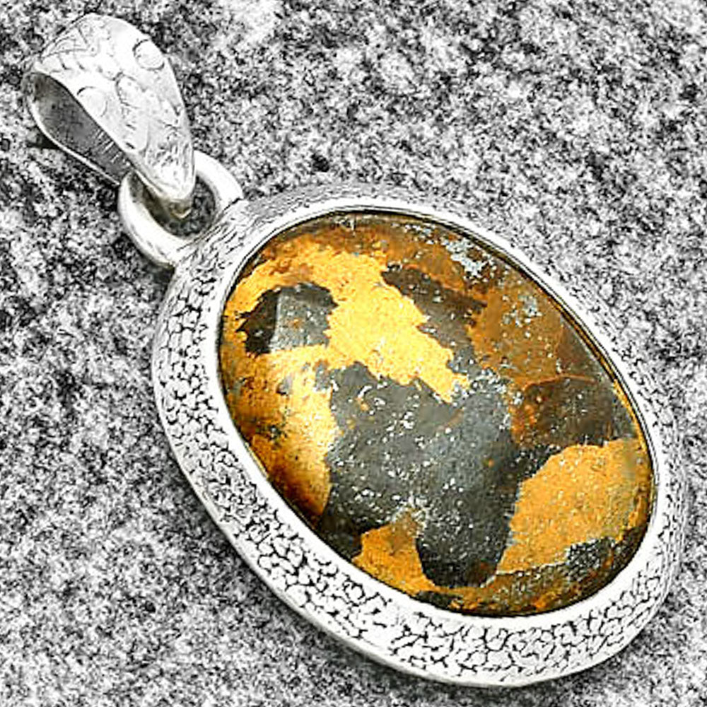 Natural Bronzite Pendant P-1538 SDP131695