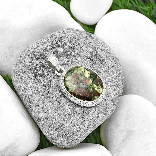 Natural Russian Eudialyte Pendant P-1538 SDP131696