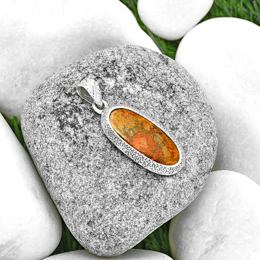 Natural Rare Cady Mountain Agate Pendant P-1538 SDP131697