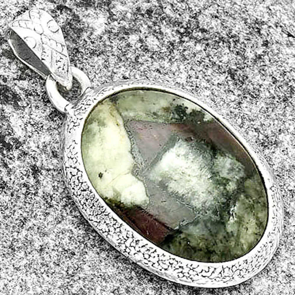 Natural Russian Eudialyte Pendant P-1538 SDP131705