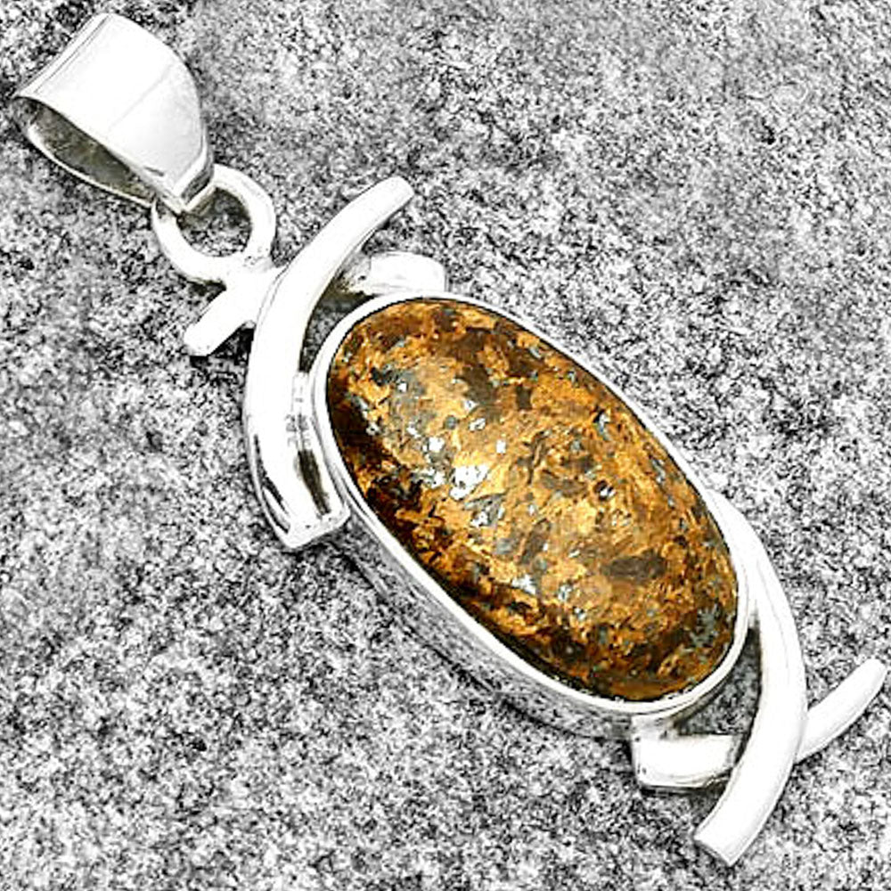Natural Bronzite Pendant P-1428 SDP131740