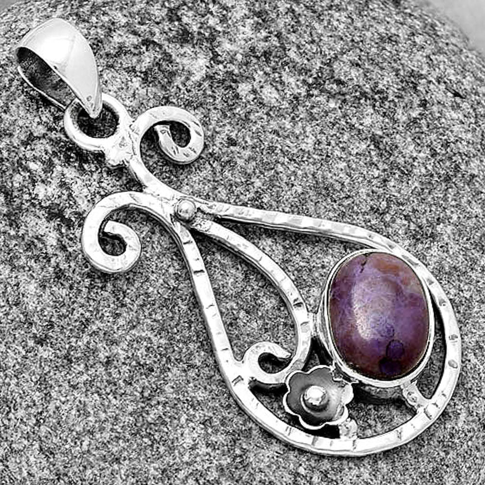 Natural Lavender Jade Pendant P-1714 SDP131874