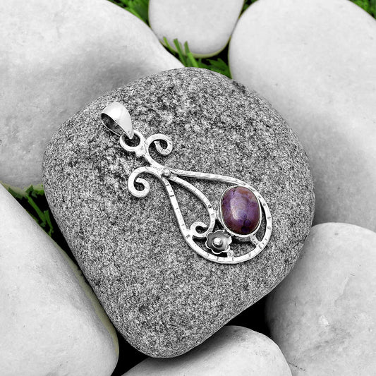 Natural Lavender Jade Pendant P-1714 SDP131874