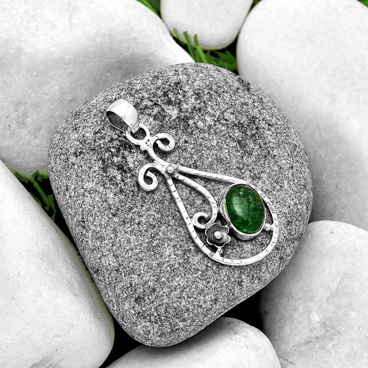 Natural Green Aventurine Pendant P-1714 SDP131876