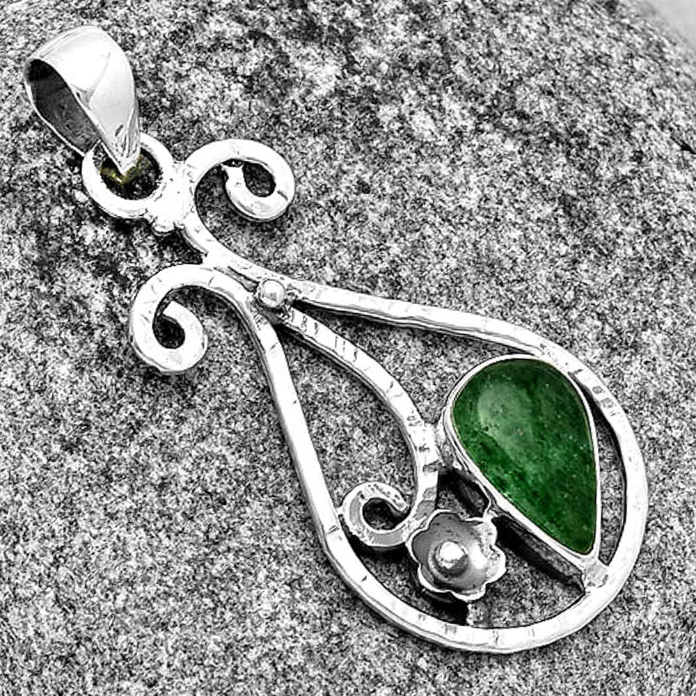 Natural Green Aventurine Pendant P-1714 SDP131878