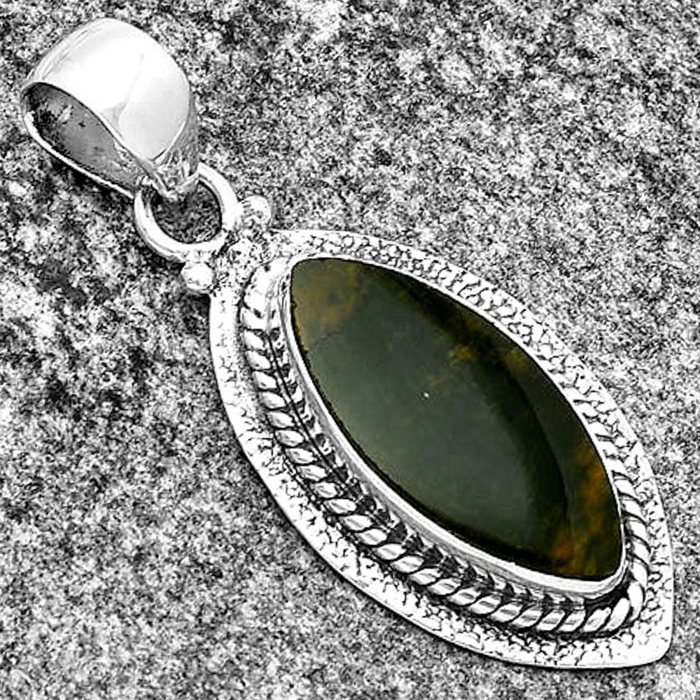 Natural Chrome Chalcedony Pendant P-1181 SDP131969