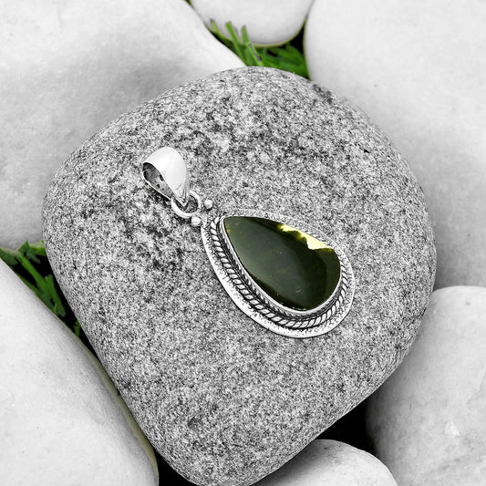 Natural Chrome Chalcedony Pendant P-1181 SDP131976