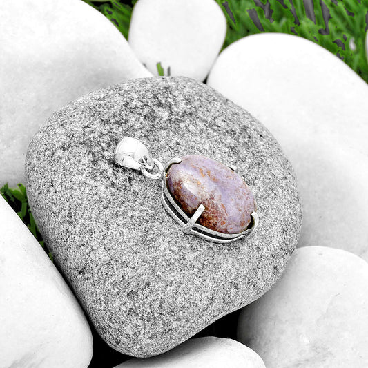 Natural Lavender Jade Pendant P-1013 SDP132123