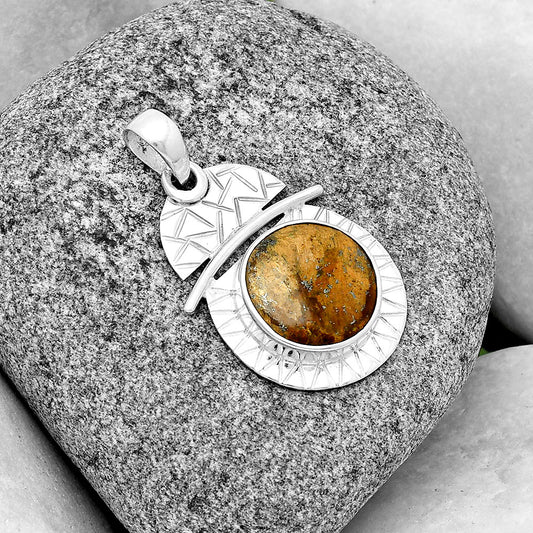 Natural Bronzite Pendant P-1191 SDP132376