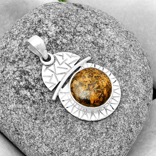 Natural Bronzite Pendant P-1191 SDP132384