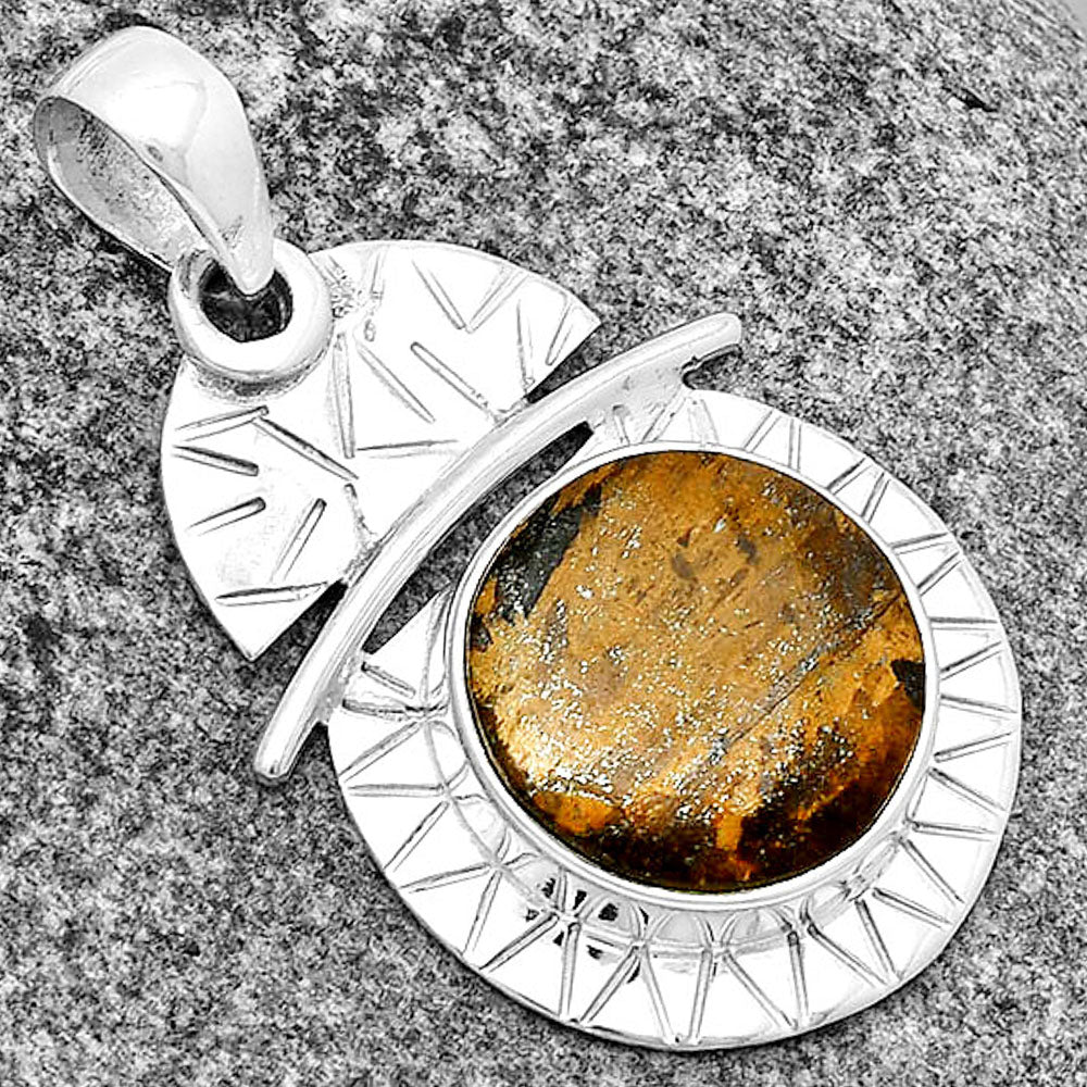 Natural Bronzite Pendant P-1191 SDP132397