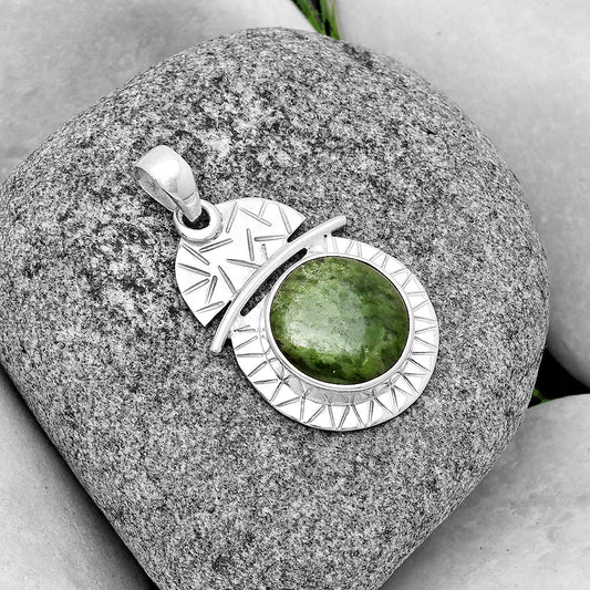 Natural Serpentine Pendant P-1191 SDP132400