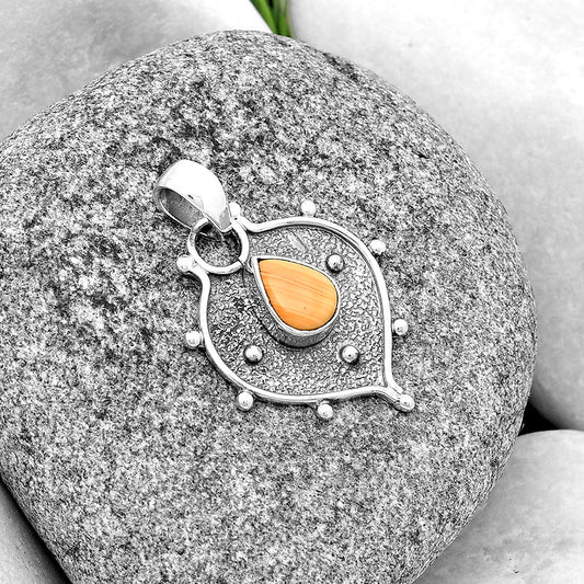 Natural Spiny Oyster Shell - Arizona Pendant P-1403 SDP132439