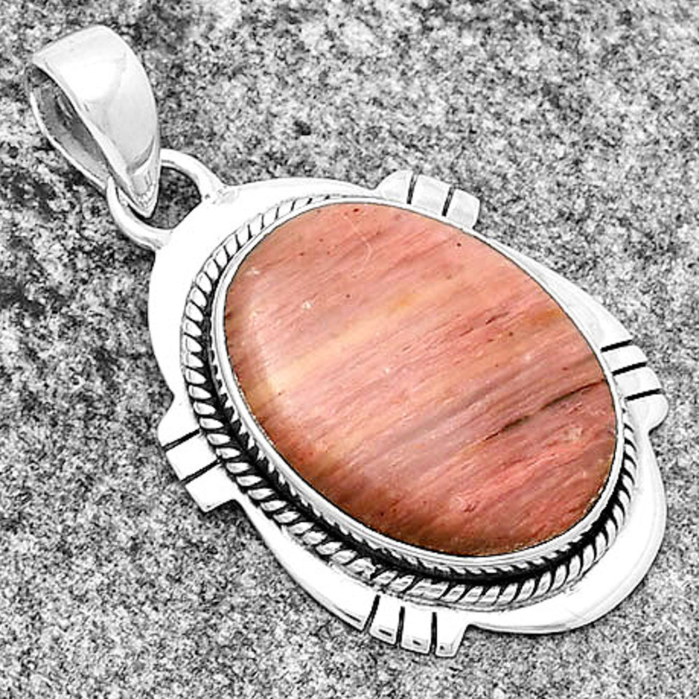Natural Pink Tulip Quartz Pendant P-1463 SDP132505