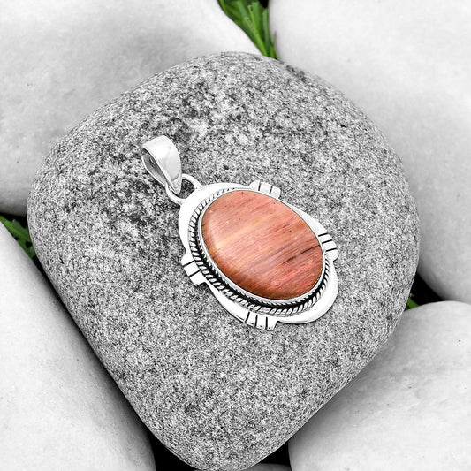 Natural Pink Tulip Quartz Pendant P-1463 SDP132505