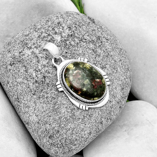 Natural Russian Eudialyte Pendant P-1463 SDP132523