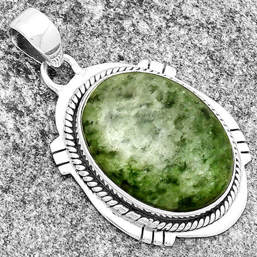 Natural Serpentine Pendant P-1463 SDP132528