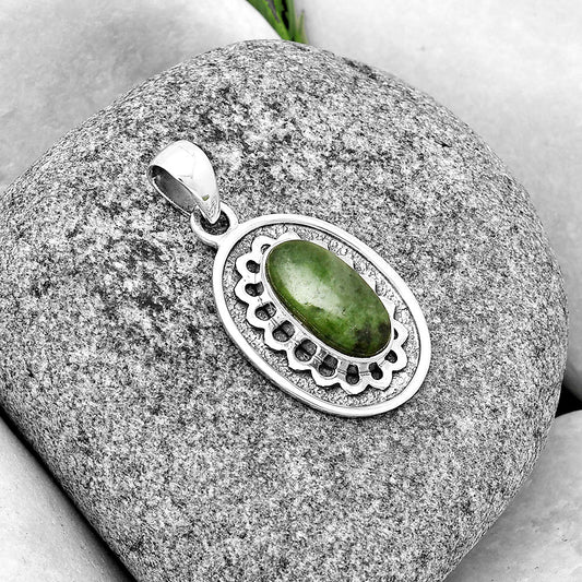 Natural Serpentine Pendant P-1147 SDP132543