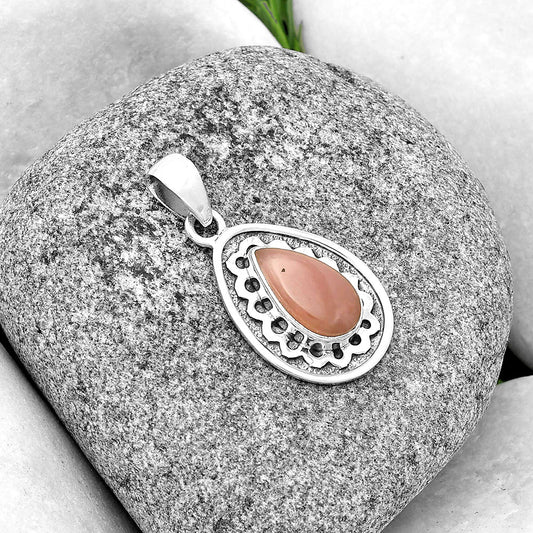 Natural Guava Quartz - Brazil Pendant P-1147 SDP132559