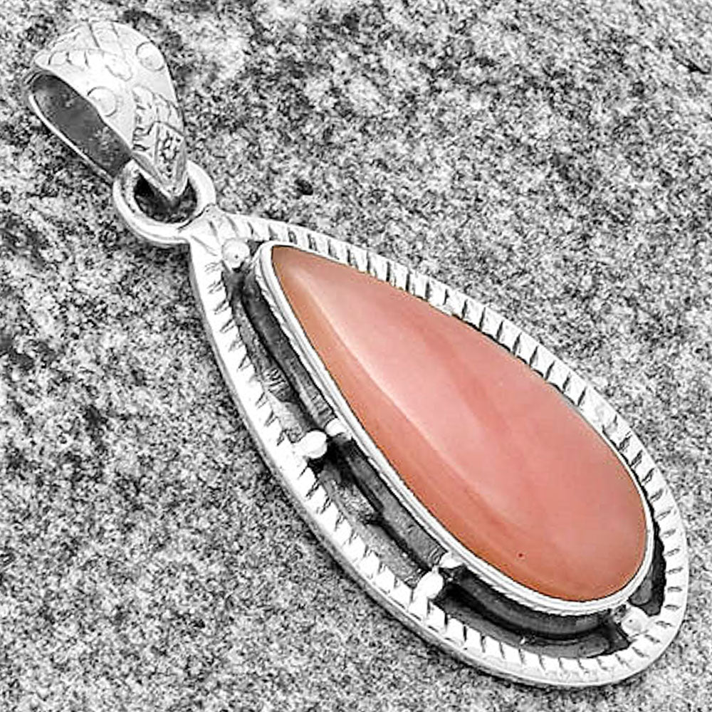 Natural Guava Quartz - Brazil Pendant P-1495 SDP132654