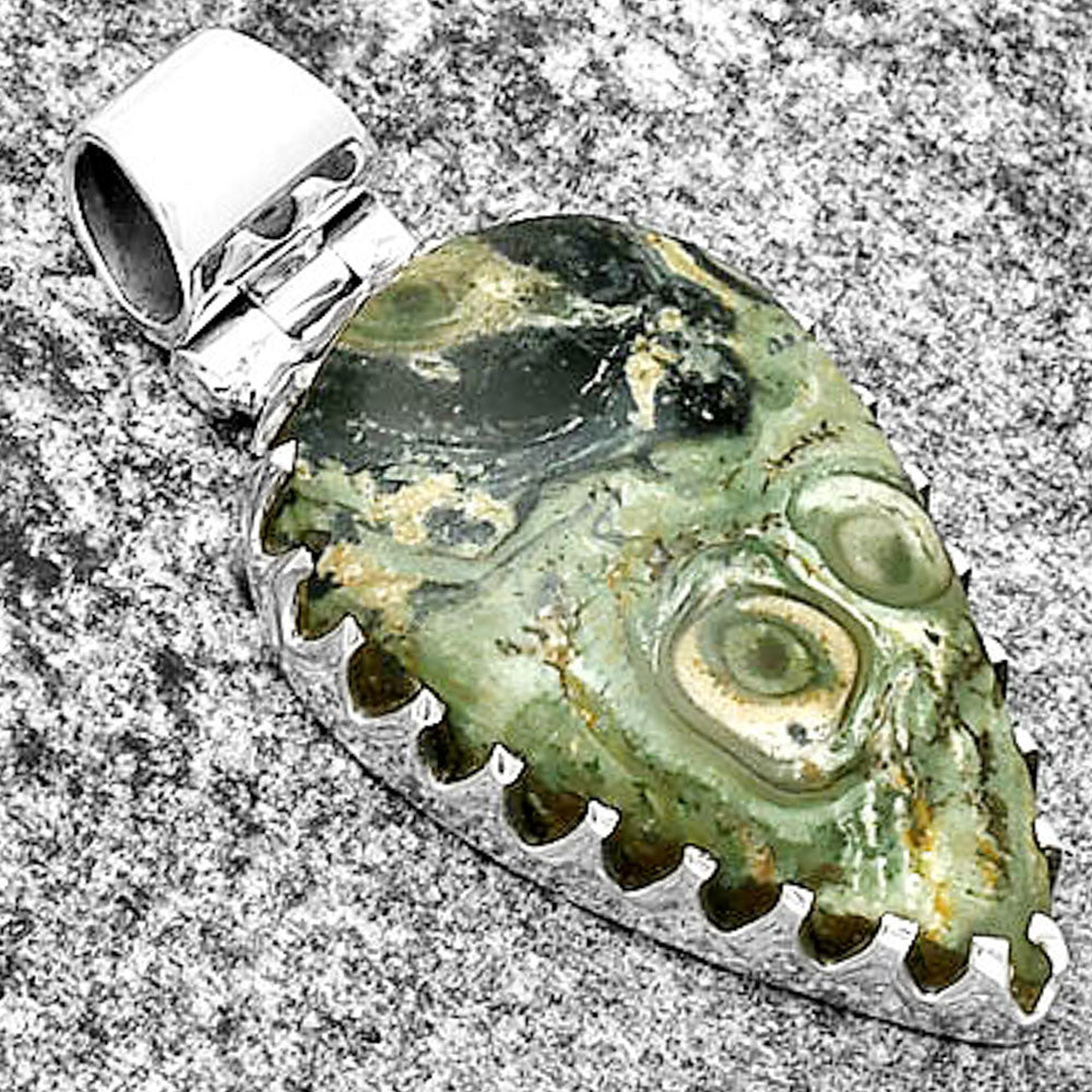Natural Star Galaxy Jasper Pendant P-1670 SDP132778