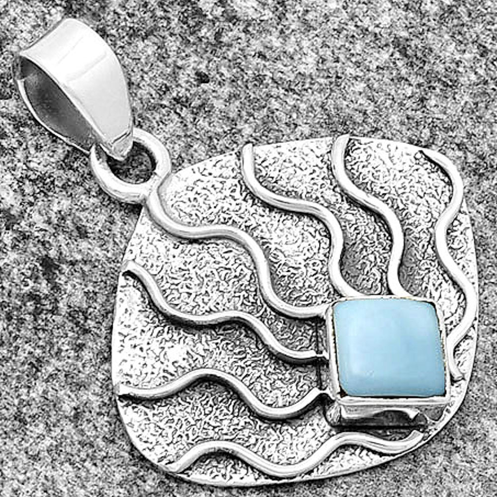 Fire Flame - Natural Owyhee Opal Pendant P-1685 SDP132956