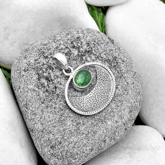 Natural Green Aventurine Pendant P-1630 SDP133038