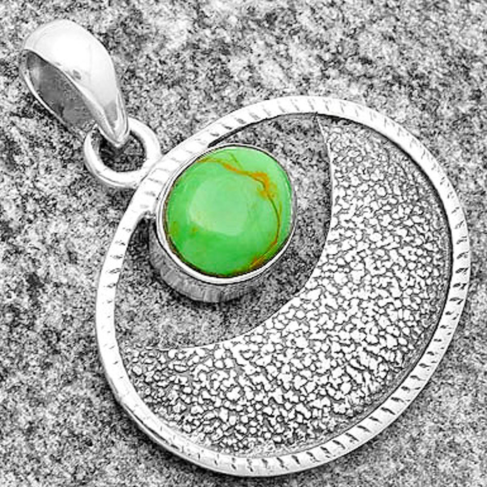 Copper Green Turquoise - Arizona Pendant P-1630 SDP133039