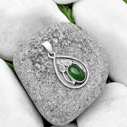 Natural Green Aventurine Pendant P-1138 SDP133246