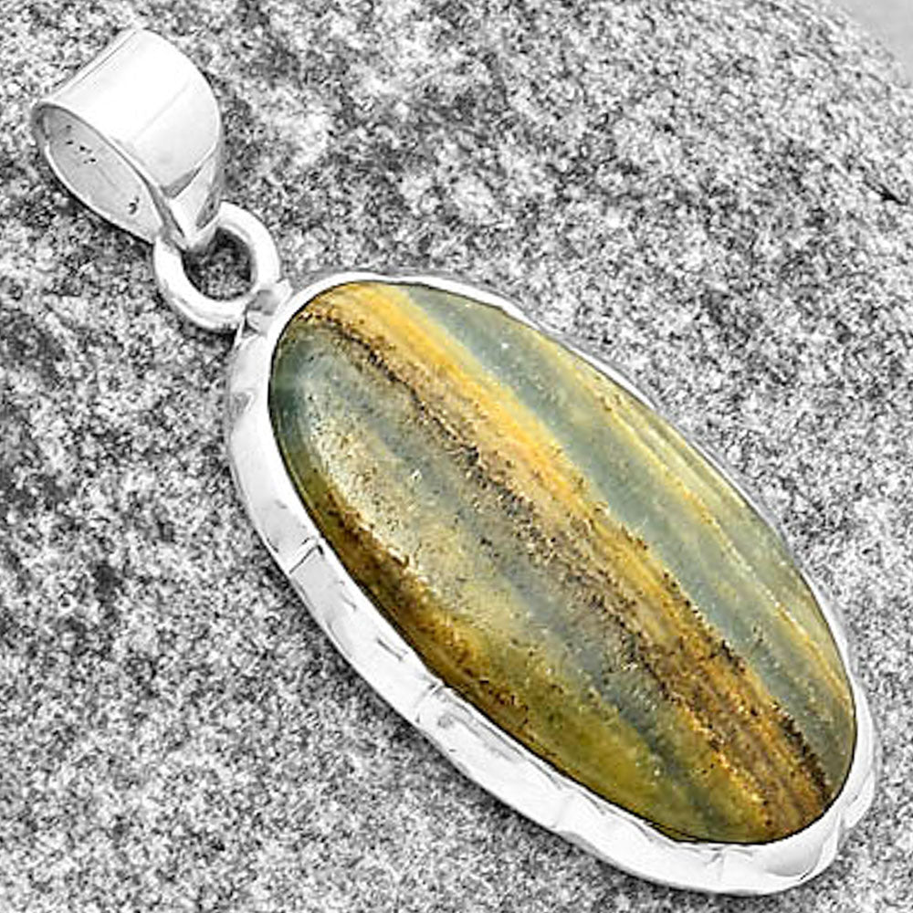 Natural Blue Aragonite Pendant P-1110 SDP133324