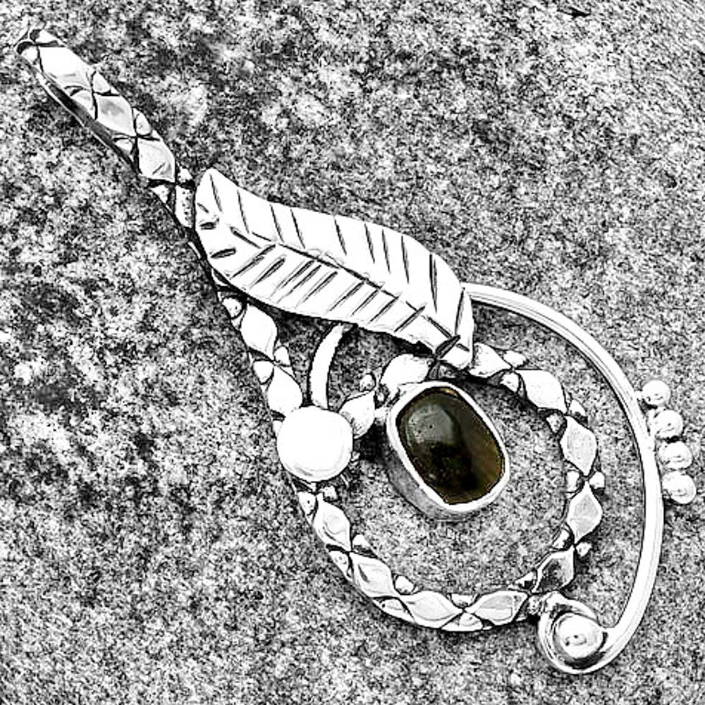 Natural Nuummite Pendant P-1215 SDP133850