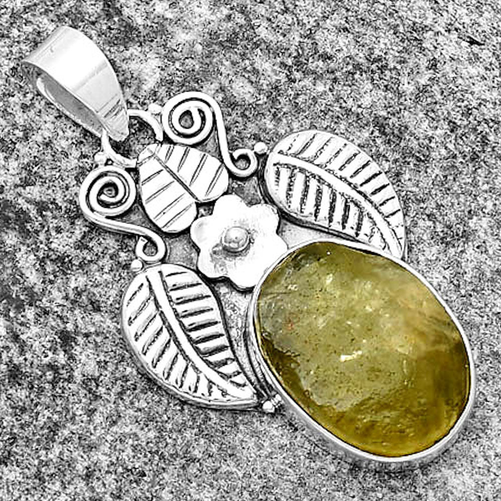 Green Kyanite Rough Pendant P-1419 SDP134352